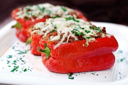 stuffed peppers on the grill – redux