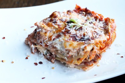 homemade lasagna
