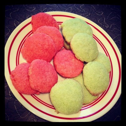 Jello cookies (crisp pastels)