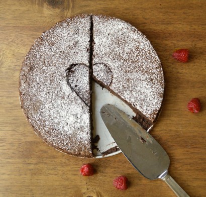 Craig Claiborne’s Flourless Chocolate Mousse Cake