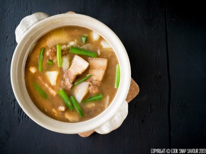 pork and potato stew (馬鈴薯燉肉)