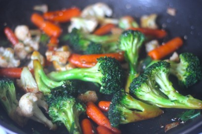 quick vegetable medley stir fry