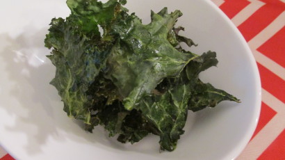 Perfect baked kale chips