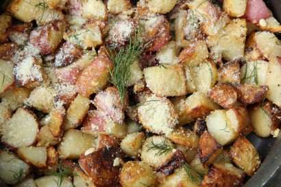 parmesan dill new potatoes