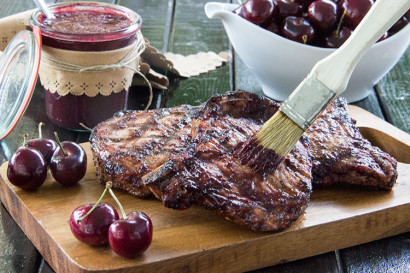 15-minute cherry barbecue sauce