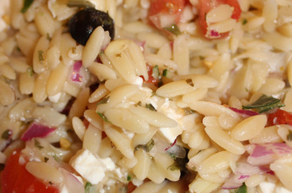 Greek Orzo Salad | Tasty Kitchen: A Happy Recipe Community!