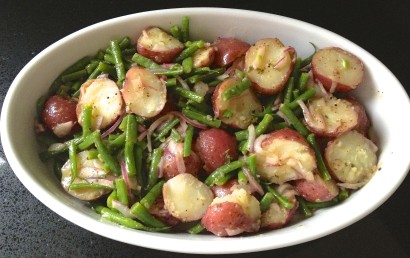 Warm Green Bean & Red Onion Salad | Kitchen: A Happy Recipe