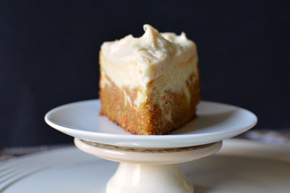 Carrot Cake Cheesecake Bars Recipe - Whisk