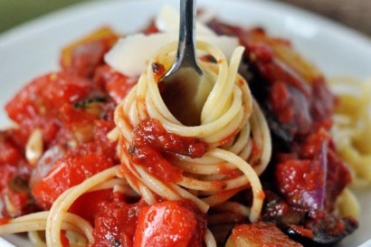 Creamy Garlic Shrimp Pasta - Mel's Kitchen Cafe