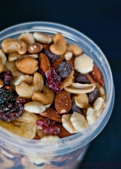 healthy sweet-and-salty trail mix