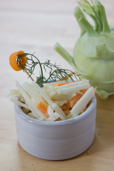Kohlrabi Carrot Slaw | Tasty Kitchen: A Happy Recipe Community!
