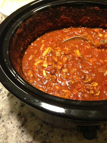 january crockpot turkey chili
