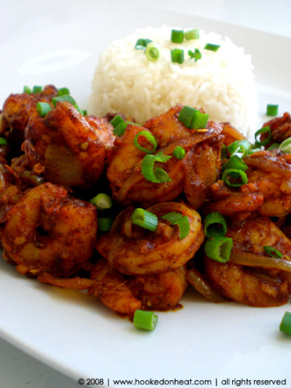 ginger-chili shrimp