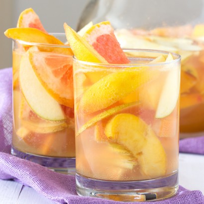 peach grapefruit cocktail