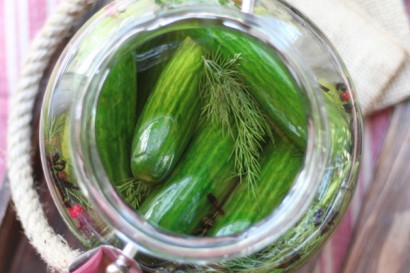 how to make crunchy pickles (secret ingredient)
