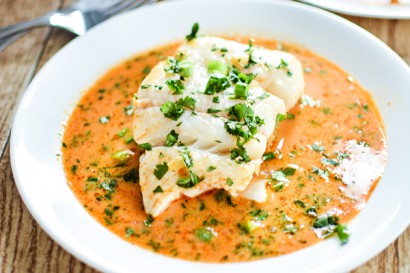 Poached Halibut in Tomato Curry Broth | Tasty Kitchen: A Happy Recipe  Community!