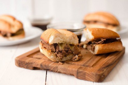 french dips with homemade au jus