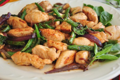 Thai Sautéed Chicken with Basil Leaves | Tasty Kitchen: A Happy Recipe ...