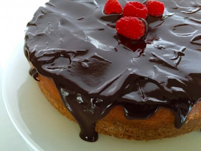 chocolate-covered raspberry cheesecake