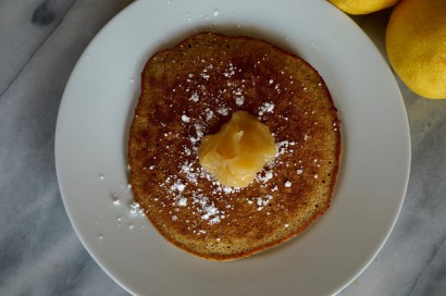 lemon vanilla pancakes