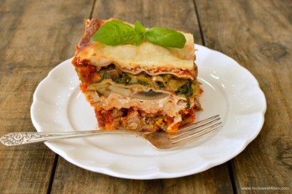 mile high veggie stacked lasagna