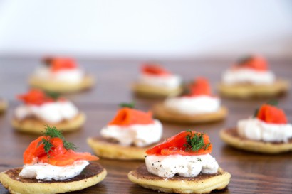 Smoked Salmon Blinis | Tasty Kitchen: A Happy Recipe Community!