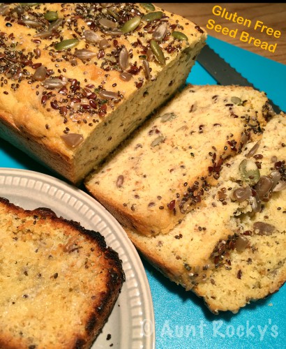 aunt rocky’s gluten-free seed bread (lchf)