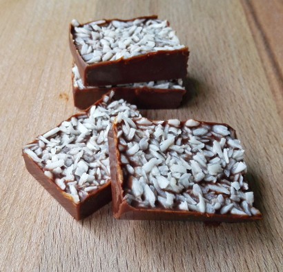 melt-in-your-mouth coconut chocolate fudge