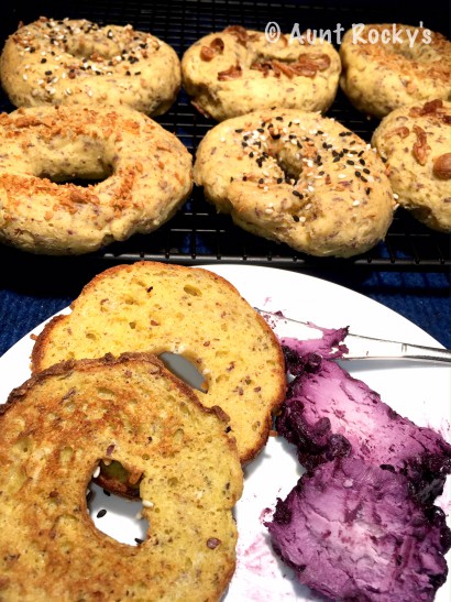 aunt rocky’s low carb (1g) boiled bagels