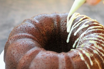 Chocolate tortuga rum cake