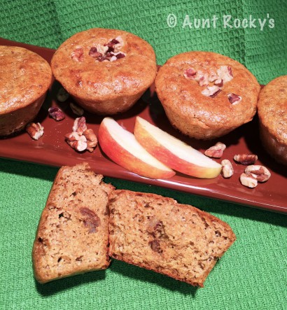 aunt rocky’s apple pie muffins (low carb, gluten-free)