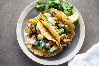 Sweet Potato and Black Bean Tacos | The Pioneer Woman