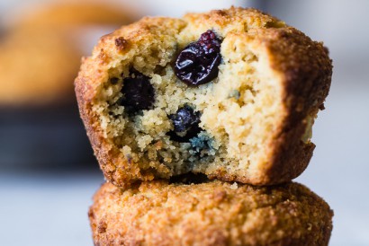 low carb keto blueberry muffins