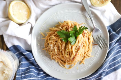Quick 1-Skillet Lemon Pepper Spaghetti | Tasty Kitchen: A Happy Recipe ...