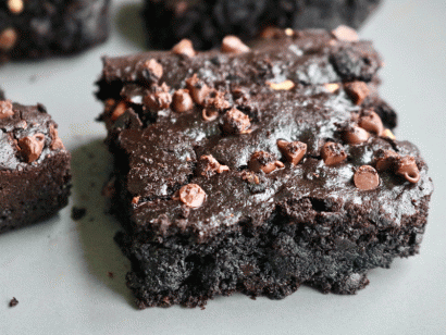 healthy 7-ingredient fudgy brownies