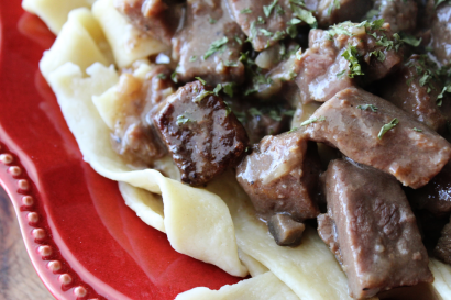 Instant pot beef tips with gravy