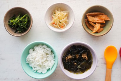 miyeok guk (korean seaweed soup) for your baby