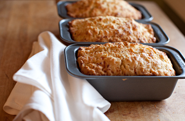 Tasty Kitchen Blog: Cheesy Beer Bread. Photo by Erika of Tasty Kitchen, recipe submitted by TK member BellaDonna.