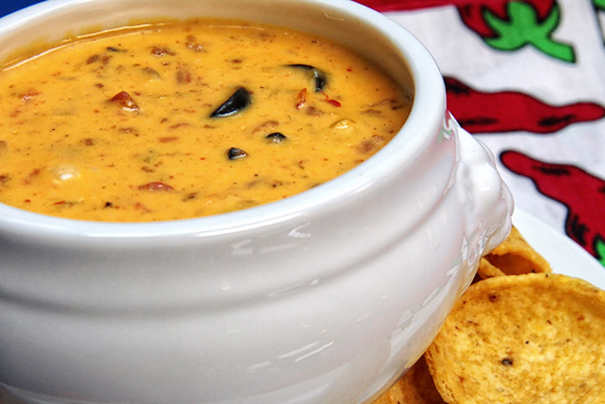 Tasty Kitchen Blog: Game Day Grub! (Cheryl’s Kicked Up Queso from TK member cookingdunkinstyle)