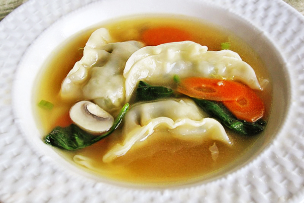 Tasty Kitchen Blog: Happy Chinese New Year! (Asian Dumpling and Vegetable Soup, recipe submitted by TK member Lauren of The Beneshes)