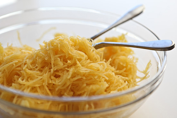 Tasty Kitchen Blog: How To Bake Spaghetti Squash. Guest post by Jaden Hair of Steamy Kitchen.