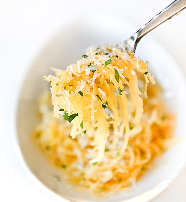 Tasty Kitchen Blog: How To Bake Spaghetti Squash. Guest post by Jaden Hair of Steamy Kitchen.