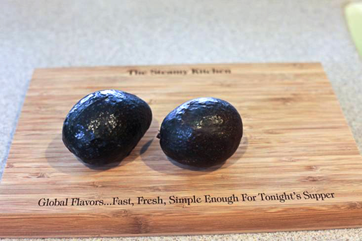 Tasty Kitchen Blog: How To Open An Avocado and Keep All 10 Fingers. Guest post by Jaden Hair of Steamy Kitchen.