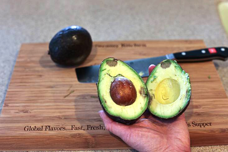 Tasty Kitchen Blog: How To Open An Avocado and Keep All 10 Fingers. Guest post by Jaden Hair of Steamy Kitchen.