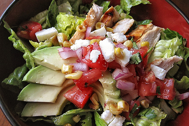 Tasty Kitchen Blog: Main Dish Salads (Grilled Chicken Salad with Chipotle-Lime Vinaigrette, from TK member Natalie Perry of Perry's Plate)