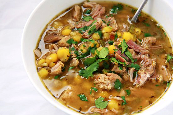 Tasty Kitchen Blog: Slow Cooker Recipes (Posole: Pork and Hominy Soup, recipe submitted by TK member Meseidy of The Noshery)