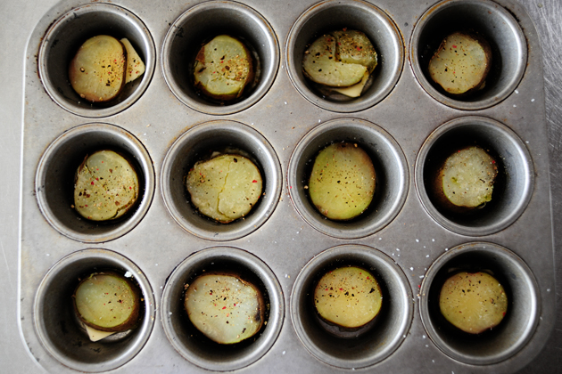 Tasty Kitchen Blog: Individual Scalloped Potatoes with Ham. Post by Ree Drummond, recipe submitted by TK member Meseidy of The Noshery.