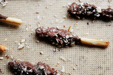 Tasty Kitchen Blog: The Theme is Snacks! (Crispy Chocolate Almond Sticks, from Ree Drummond of The Pioneer Woman)