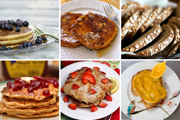 Tasty Kitchen Blog: A Healthy Start! (Pancakes and Bread)