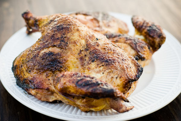 Tasty Kitchen Blog: How To Flatten a Chicken for Grilling. Guest post by Jaden Hair of Steamy Kitchen.